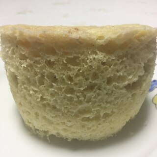 練乳で豆腐蒸しパン